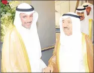  ?? KUNA photo ?? HH the Amir Sheikh Sabah Al-Ahmad Al-Jaber Al-Sabah during his arrival in Kuwait after attending the Arab Summit held in
Nouakchott, Mauritania.