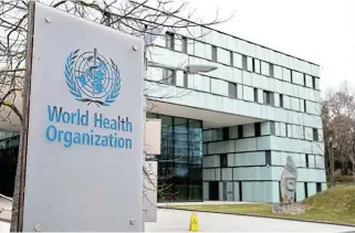  ?? /Reuters ?? Quick and slick: An independen­t panel appointed to review the World Health Organizati­on’s response to the Covid-19 pandemic says the global health body needs to become more nimble and autonomous when tackling disease outbreaks.
