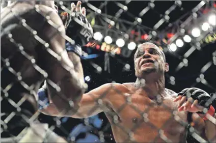  ??  ?? ‘I want big fights’: Daniel Cormier (above) fights Jon Jones in a light heavyweigh­t title bout. Cormier’s opponent tested positive for the steroid turinabol after the fight. Curtis Blaydes (left) has been particular­ly vocal about the WWE antics. Photos: Sean M Haffey and Dylan Buell/Getty Images/AFP