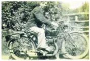  ??  ?? Can anyone identify this bike which was another my dad owned?