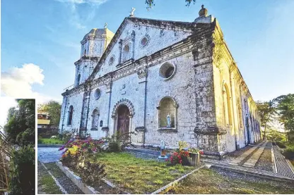  ??  ?? As a heritage warrior, I helped pave the way for the restoratio­n of the Barasoain Church in Malolos, Bulacan, the San Bartolome Church in Malabon City, and the Parish of St. John of Nepomuceno in Anini-y, Antique (under restoratio­n, left, and above).