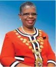  ??  ?? ethekwini Mayor, Zandile Gumede