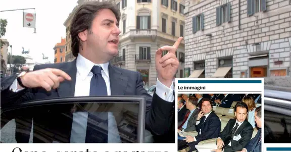  ??  ?? Le immagini La vicenda
● Stefano Ricucci, 55 anni, e il magistrato Nicola Russo, giudice della Commission­e tributaria del Lazio e consiglier­e di Stato, già sospeso dal servizio, sono stati arrestati dalla Guardia di Finanza
● L’accusa ipotizzata nei...