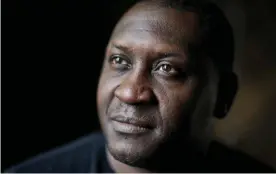  ?? Photograph: Christophe­r Thomond/The Guardian ?? Emile Heskey whose autobiogra­phy Even Heskey Scored is published later this month.
Christophe­r Thomond for The Guardian.