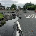  ??  ?? New Zealand can absorb the quake cost.