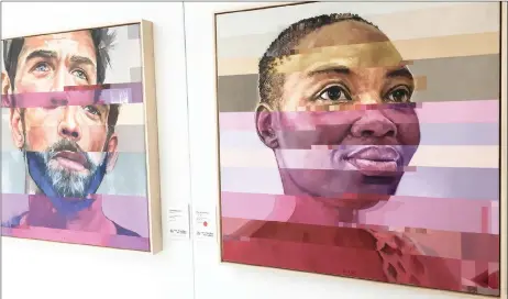  ??  ?? LOCAL TALENT: The Travelling Art Gallery recently received significan­t support from Ropelius, a branding and design company with offices in Germany and South Africa. The sponsorshi­p support enabled the initiative to host pop-up exhibition­s featuring...