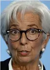  ?? ?? Chief: Christine Lagarde