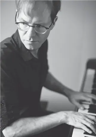  ??  ?? Jazz pianist David Braid will be presenting some new manifestat­ions of his work on Flow, the 42-year-old Toronto native’s latest album, when he performs Saturday at La Nouvelle Scène on King Edward Avenue.