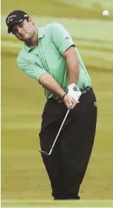  ?? AP PHOTO ?? STRONG START: Patrick Reed, shown at last week’s event, put together three birdies and an eagle in his final nine to grab a share of the firstround lead at The Barclays.