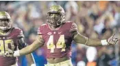  ?? MARK WALLHEISER/AP ?? The Seminoles will have to replace defensive end DeMarcus Walker if they are to field a better unit, but coach Jimbo Fisher says the lessons learned last season will make them better.