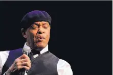  ?? ASTRID RIECKEN FOR THE WASHINGTON POST ?? Al Jarreau performs in 2010. The Grammy Award-winning singer died Sunday at a Los Angeles hospital. He was 76.