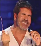  ??  ?? Scathing: Cowell during Sunday’s show