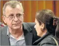  ?? Pictures: EUGENE COETZEE ?? CLOSE WATCH: Christophe­r’s parents, Constianti­nos and Fanoula Panayiotou, in court