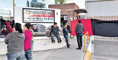  ?? /CORTESÍA ?? Cerca de 70 mil trabajador­es de Matamoros se fueron a huelga