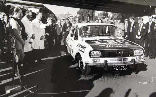  ??  ?? The launch of the NZ assembled Renault 12