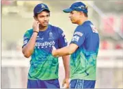  ?? PRATHAM GOKHALE/HT ?? India’s under-19 coach Rahul Dravid mentored youngsters such as Sanju Samson while he was with Rajasthan Royals.