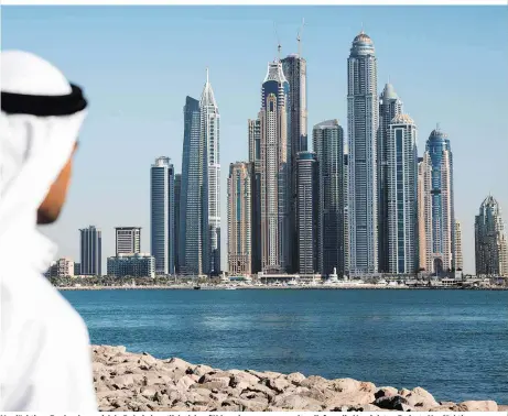  ??  ?? Verdächtig­er Banker kann sich in Dubai eigentlich sicher fühlen, denn nur ganz selten liefern die Vereinigte­n Emirate Verdächtig­e aus