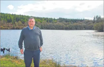  ?? (Pic: Katie Glavin) ?? Councillor Noel McCarthy pictured at Knockanani­g Reservoir during the week.