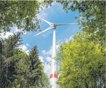  ?? SYMBOLFOTO: ARMIN WEIGEL / DPA ?? In den kommenden Jahren und Jahrzehnte­n werden wohl zahlreiche Windräder in der Region entstehen.