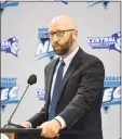  ?? CCSU / Contribute­d photo ?? Tom Pincince has worked at Central Connecticu­t since 2002. He was named interim athletic director in Dec. 2019.