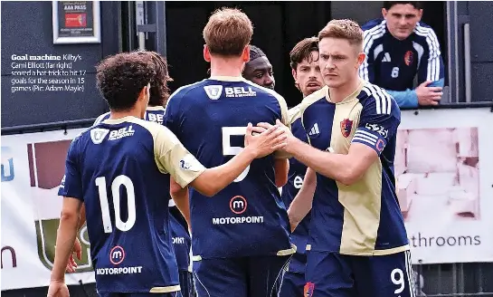 Red-hot Cami floors Fifers with hat-trick | East Kilbride News ...