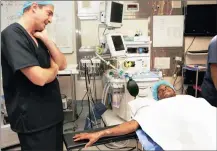  ?? PICTURE: DEBBIE YAZBEK ?? SHARING A SPECIAL MOMENT: Reconstruc­tive surgeon Dr Gabriel Doucas from Netcare Linksfield Hospital in Joburg volunteere­d his time to perform surgery on Ines Antonio, who sustained severe acid burns to her face.
