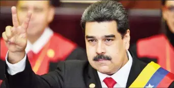  ?? ?? President Nicolas Maduro