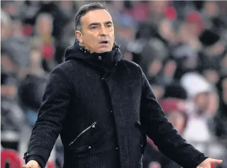 ??  ?? > Carlos Carvalhal has stuck with the angling theme which has made a bit of splash in recent weeks