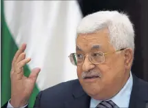  ?? [ AFP ] ?? Palästinen­serpräside­nt Mahmoud Abbas.