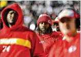  ?? JOHN SLEEZER / KANSAS CITY STAR / TNS ?? Kansas City safety Eric Berry is reportedly positioned to face New England in Sunday’s AFC Championsh­ip game. Berry has been listed day-to-day with a painful heel condition.