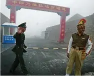  ?? DIPTENDU DUTTA/AFP/GETTY IMAGES FILE PHOTO ?? A border standoff between Chinese and Indian troops on a Himalayan plateau has heightened long-standing tensions.