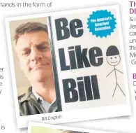  ??  ?? Bill English