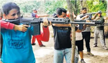  ?? TWITTER ?? La zona de los enfrentami­entos correspond­e a la localidad de Páez, estado Apure, cerca de Arauca.