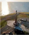  ??  ?? Rocket Lab launched ‘Still Testing’ at 2.45pm yesterday.