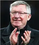  ??  ?? Programme: Alex Ferguson