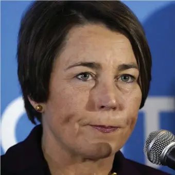  ?? Ap FilE ?? BIG BUCKS: Attorney General and gubernator­ial candidate Maura Healey is pictured during a news conference on Tuesday in Boston.