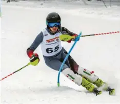  ?? Foto: Marina Klocke ?? „Anfang November hätte ich nicht gedacht, dass für mich Skirennen stattfinde­n“, sagt der 17‰jährige Finn Klocke. Er hat sich geirrt.