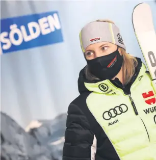  ?? Foto: imago images/Christian Walgram ?? findet Lena Dürr die Atmosphäre in Sölden.