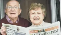  ?? PICTURE: GARY LONGBOTTOM. ?? WELL READ: John and Jean Lancaster of Drax, near Selby, who are avid readers of The Yorkshire Post.