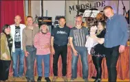  ??  ?? Saturday night's gig by Mudslide helped smash the target for Freya’s appeal.