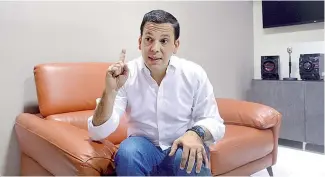  ?? F.E ?? Hugo Beras era candidato a alcalde del Distrito Nacional por el PRD.