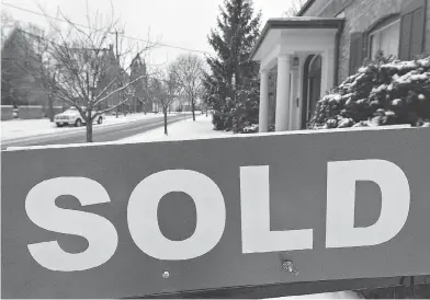  ?? BRIAN THOMPSON / POSTMEDIA NEWS ?? Toronto real estate firm TheRedPin says January home buyers will save on average about $60,000 based on the data it analyzed for more than 650,000 home sales. It also says prices will spike in February.