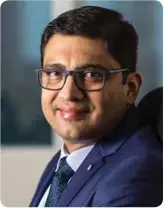  ??  ?? Anuj Pandey explains how U GRO Capital is taking advanced data science and ML/AI based applicatio­ns to the market