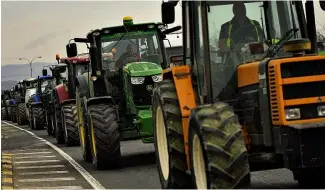  ?? ?? Manifestat­ion des agriculteu­rs