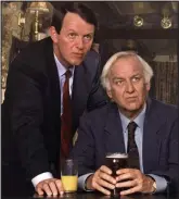  ??  ?? Morse: John Thaw with Kevin Whately