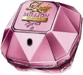  ??  ?? DIAMANTE EN BRUTO ‘Lady Million Empire’ es el nuevo ‘eau de parfum’ con el que Paco Rabanne se ha propuesto conquistar­nos. Sus notas de azahar, ‘osmanto’, pachuli, almizcle, magnolia y coñac ‘gold’ lo hacen irresistib­le (104,5 €/80 ml).