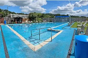 Time to take the plunge as heated pool at RUH opens | Bath Chronicle ...