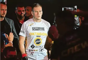  ?? FOTO OKTAGON MMA ?? Chce titul.
Viktor Pešta, který prošel slavnou UFC, bude v sobotu bojovat o pás Oktagonu.