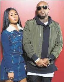  ?? Scott Gries ?? Young Lyric is one of five rappers whom producer Jermaine Dupri guides through Atlanta’s hiphop scene on “The Rap Game.”
Lyric from page E1