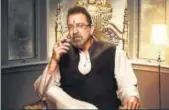  ??  ?? Sanjay Dutt plays politician Baldev Pratap Singh.